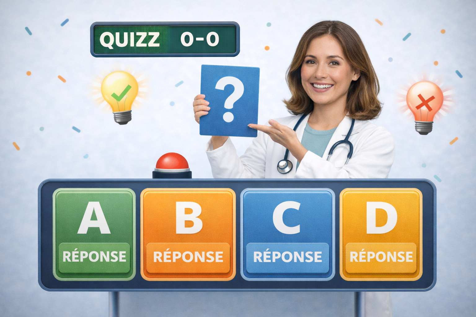 Mini jeu : Quiz santé ludique